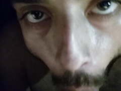 Amazing suck and swallow after 4hrs edging.